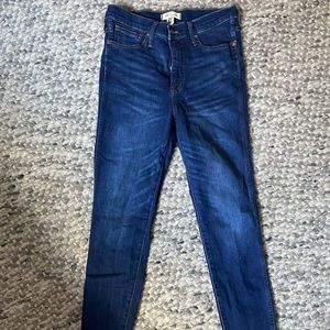 Madewell 10” High Rise Skinny NWOT